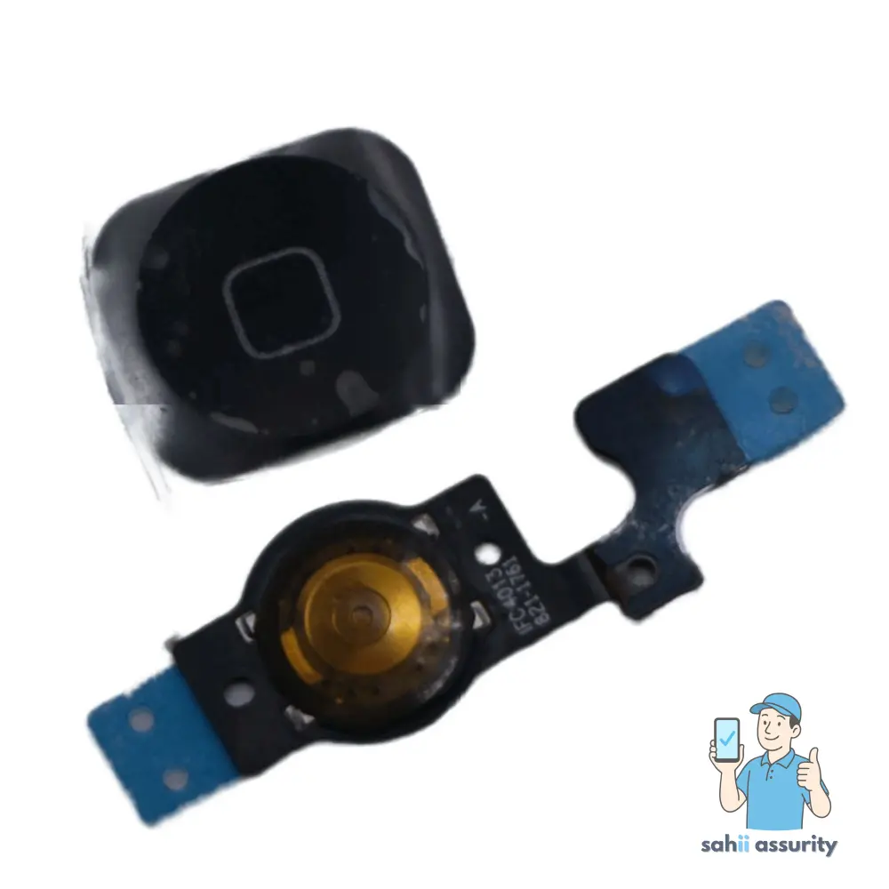 Home Button Complete for Apple iPhone 5c Black